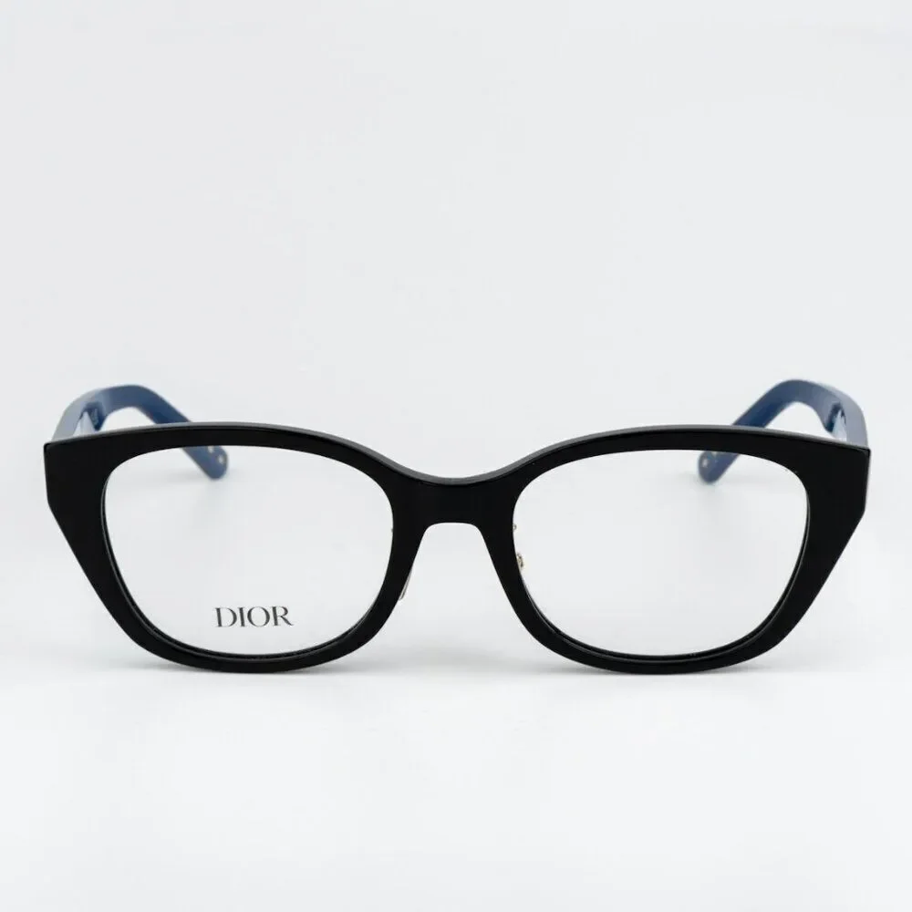 NEW Dior LAPARISIENNEDIORO S4F 1000  Black Blue Women Eyeglasses